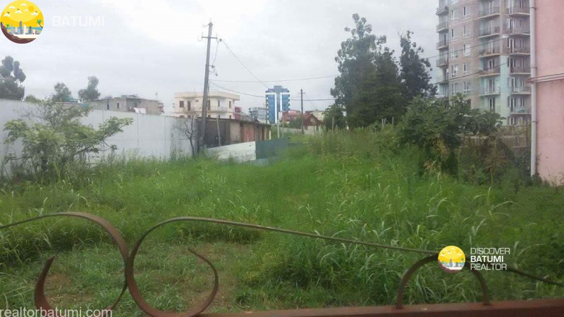 Land for sale in Batumi on General Aslan Abashidze Street