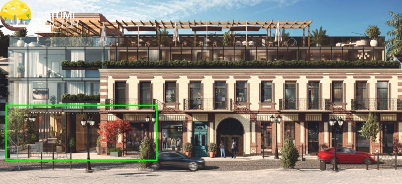 Commercial space for rent on Zviad Gamsakhurdia Street