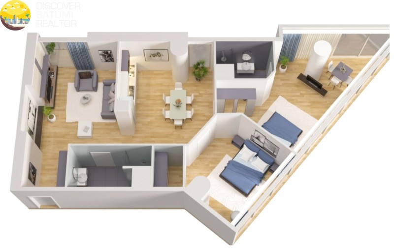 Продается квартира на улице Руставели