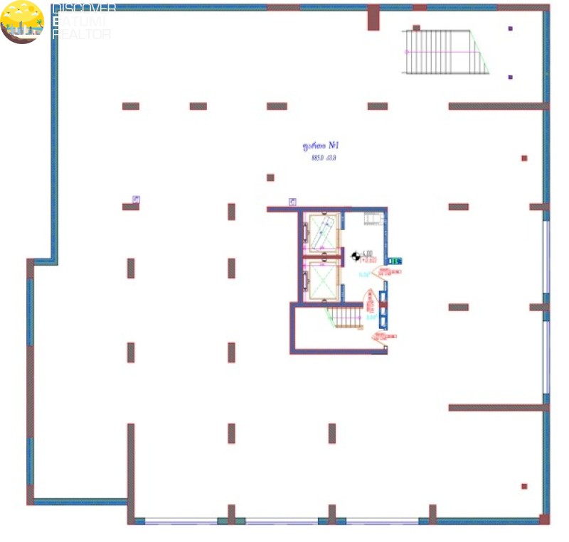 Продается коммерческое помещение на улице Тбел Абусеридзе